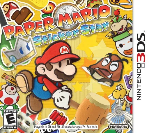 Paper Mario - Sticker Star (USA) (En,Fr,Es)